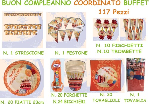 Buon compleanno coordinato - buon,