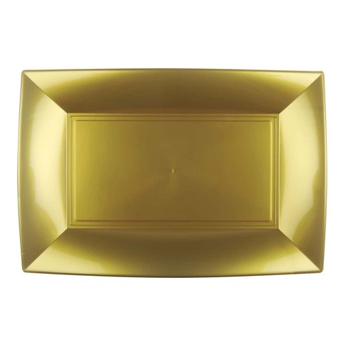 Piatti rettangolari nice oro - piatti,
